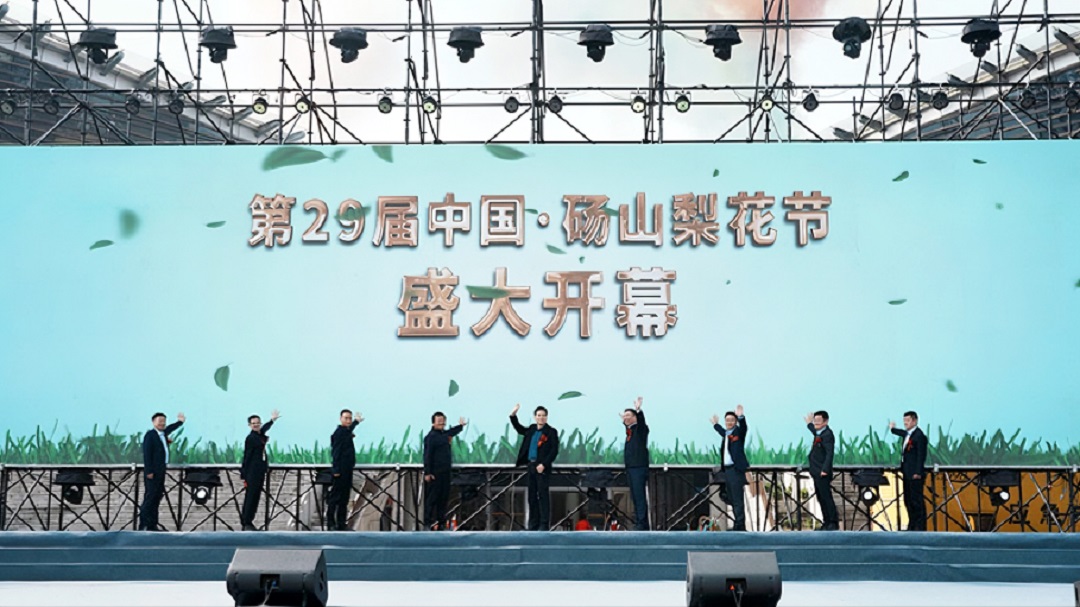 3月30日，以“千年古砀郡 一城梨花香”为主题的第29届中国·砀山梨花节正式拉开帷幕。